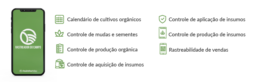 Áreas de atuação Rastreador do Campo PariPassu