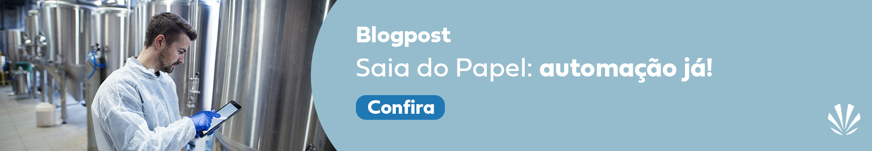 Saia do papel: automação já