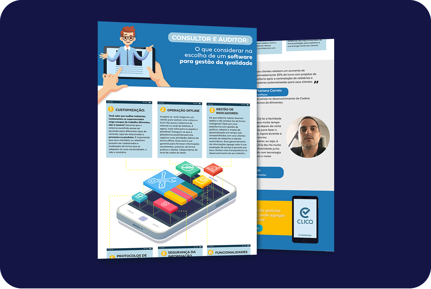 Miniatura Infografico O que considerar na escolha de um software de gestão da qualidade