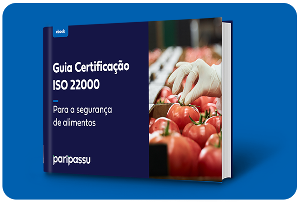 Mockup Guia de certificação para a segurança do alimento  - ISO 22000-1